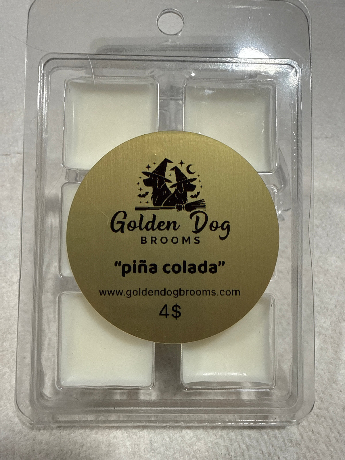 Piña colada wax melt