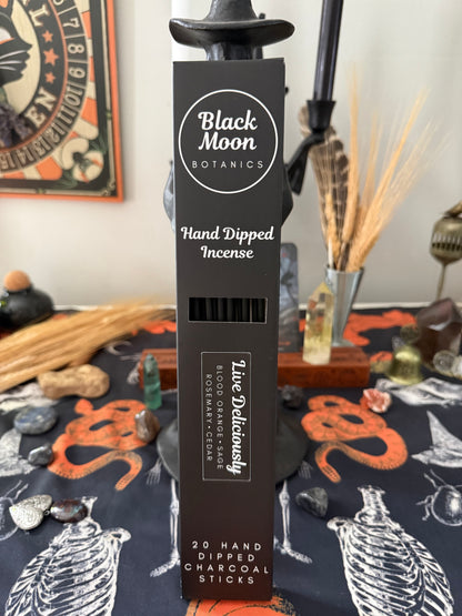 Black Moon Botanics “Live Deliciously” Incense