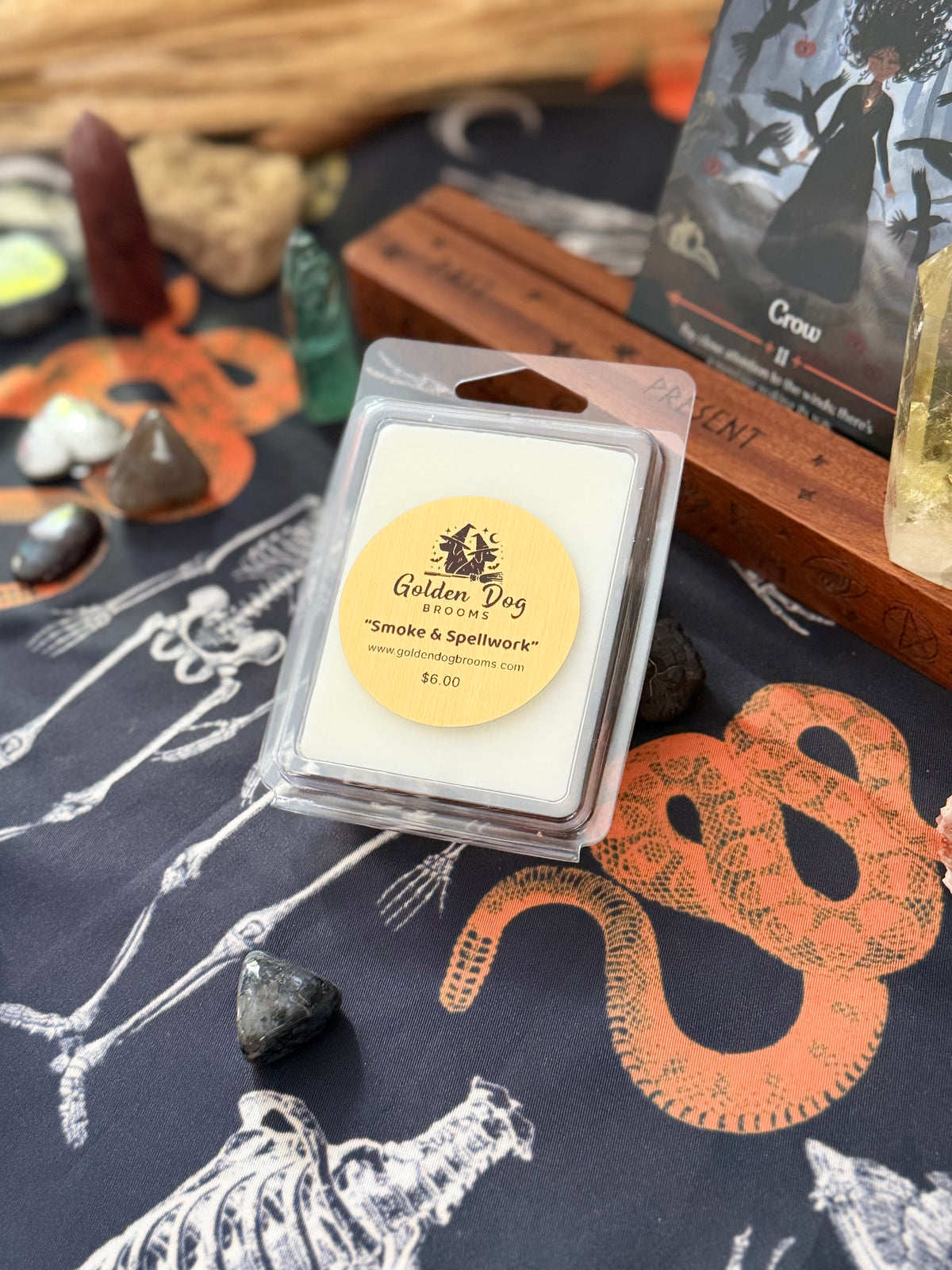 Smoke & Spellwork wax melt 