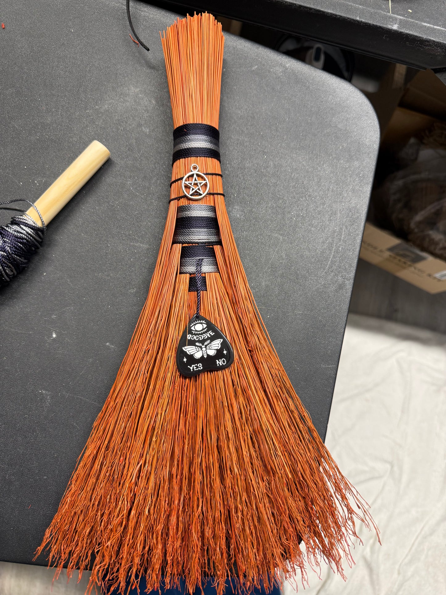 Orange/black Hawktail